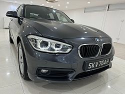 BMW 116D Hatchback LED 2015 Grey Push Start